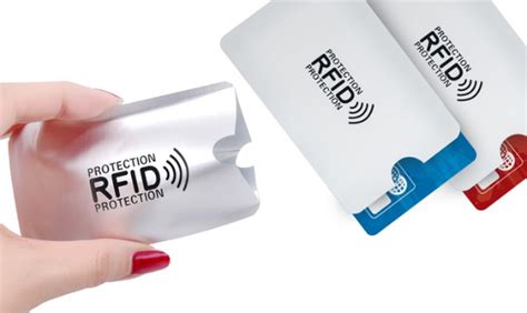 rfid blocking card do they work|rfid blocking card vs sleeve.